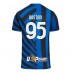 Maillot de foot Inter Milan Alessandro Bastoni #95 Domicile vêtements 2024-25 Manches Courtes